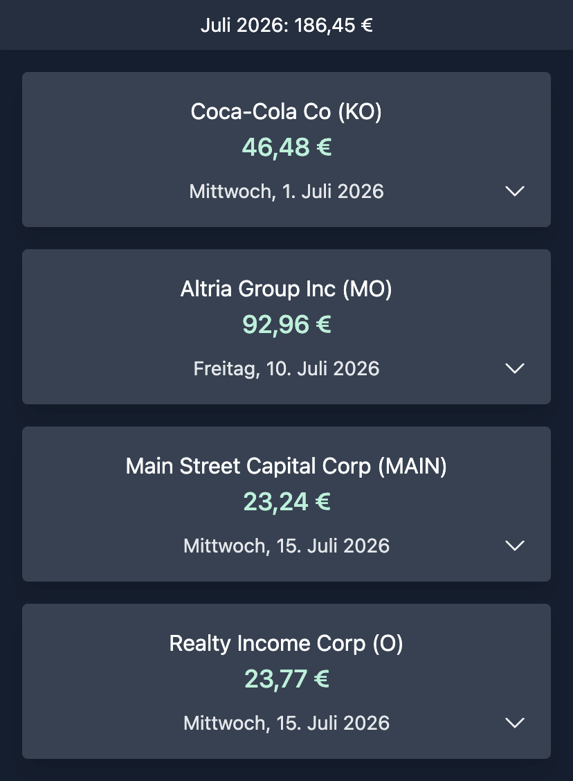 Dividendenkalender